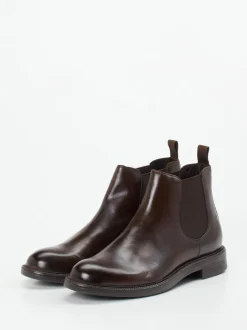Ralph Harrison – Chelsea Boots aus Kalbleder Dunkelbraun