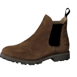 Ralph Harrison – Chelsea Boots aus Nubukleder braun