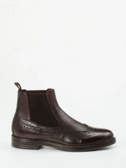 Ralph Harrison – Chelsea Boots aus Kalbleder Dunkelbraun