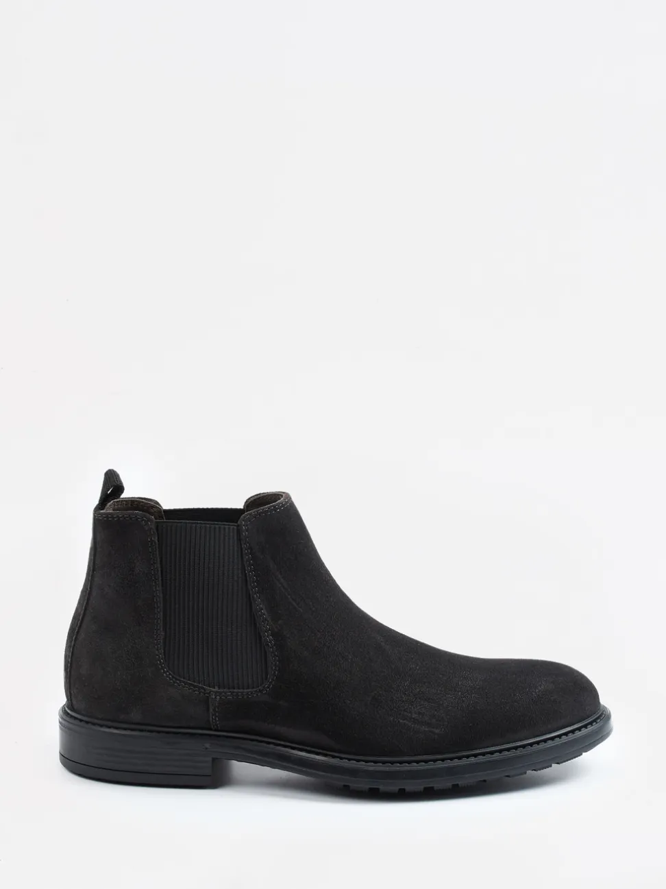 Ralph Harrison – Chelsea Boots aus Veloursleder anthrazit