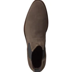 Ralph Harrison – Chelsea Boots aus Veloursleder braun