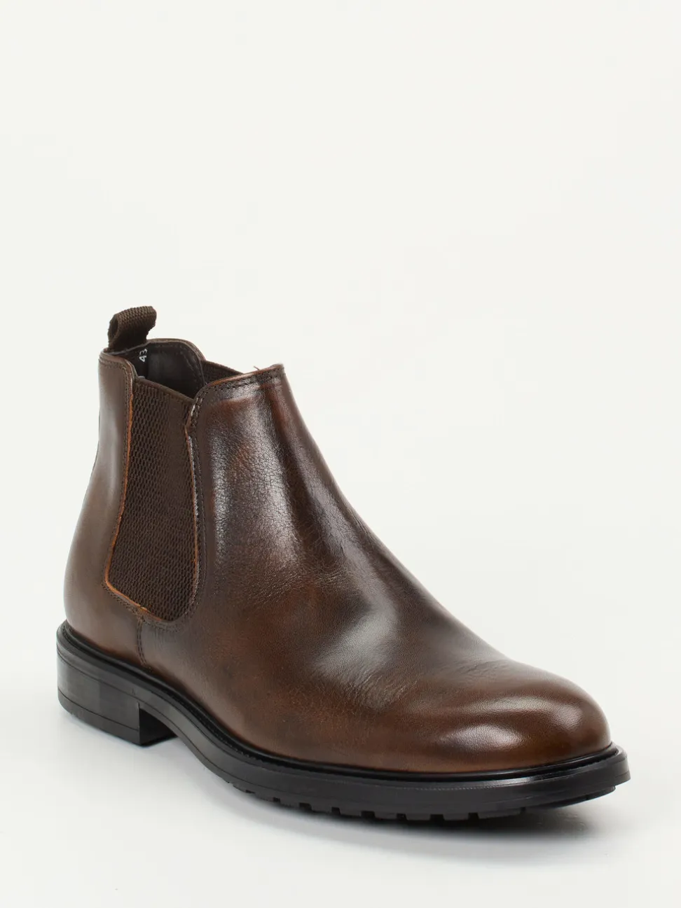 Ralph Harrison – Chelsea Boots aus Kalbleder Dunkelbraun