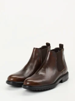 Ralph Harrison – Chelsea Boots aus Kalbleder Dunkelbraun