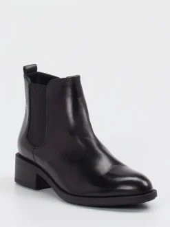 Ralph Harrison – Chelsea Boots aus Lammleder schwarz