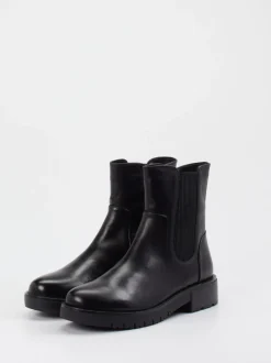 Ralph Harrison – Chelsea-Stiefelette aus Kalbleder schwarz