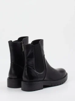 Ralph Harrison – Chelsea-Stiefelette aus Kalbleder schwarz