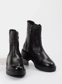 Ralph Harrison – Chelsea-Stiefelette aus Kalbleder schwarz