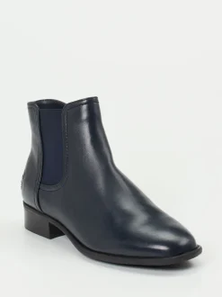 Ralph Harrison – Chelsea-Stiefelette aus Kalbleder Blau