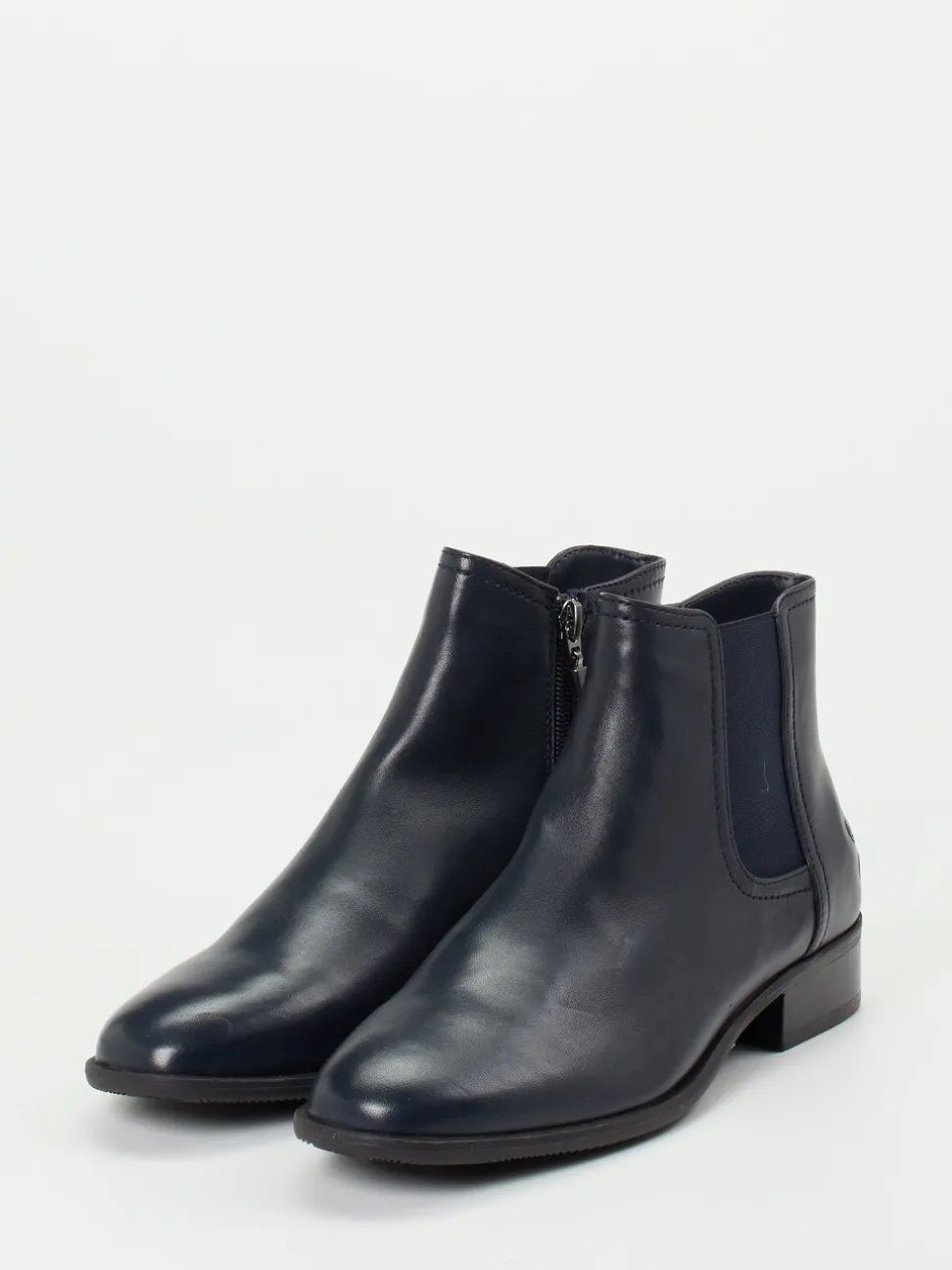 Ralph Harrison – Chelsea-Stiefelette aus Kalbleder Blau