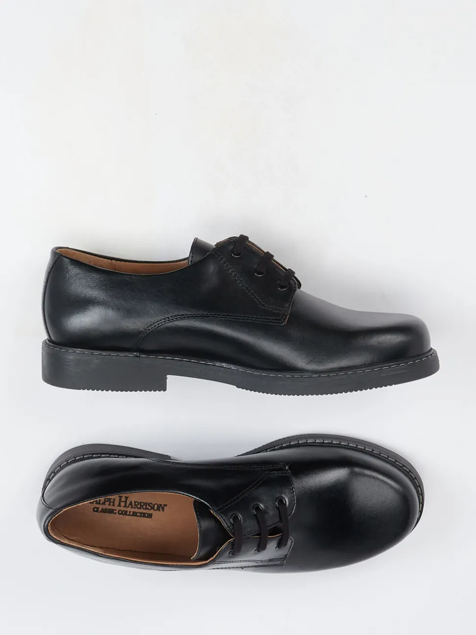 Ralph Harrison – Derby-Schuhe aus Kalbleder schwarz