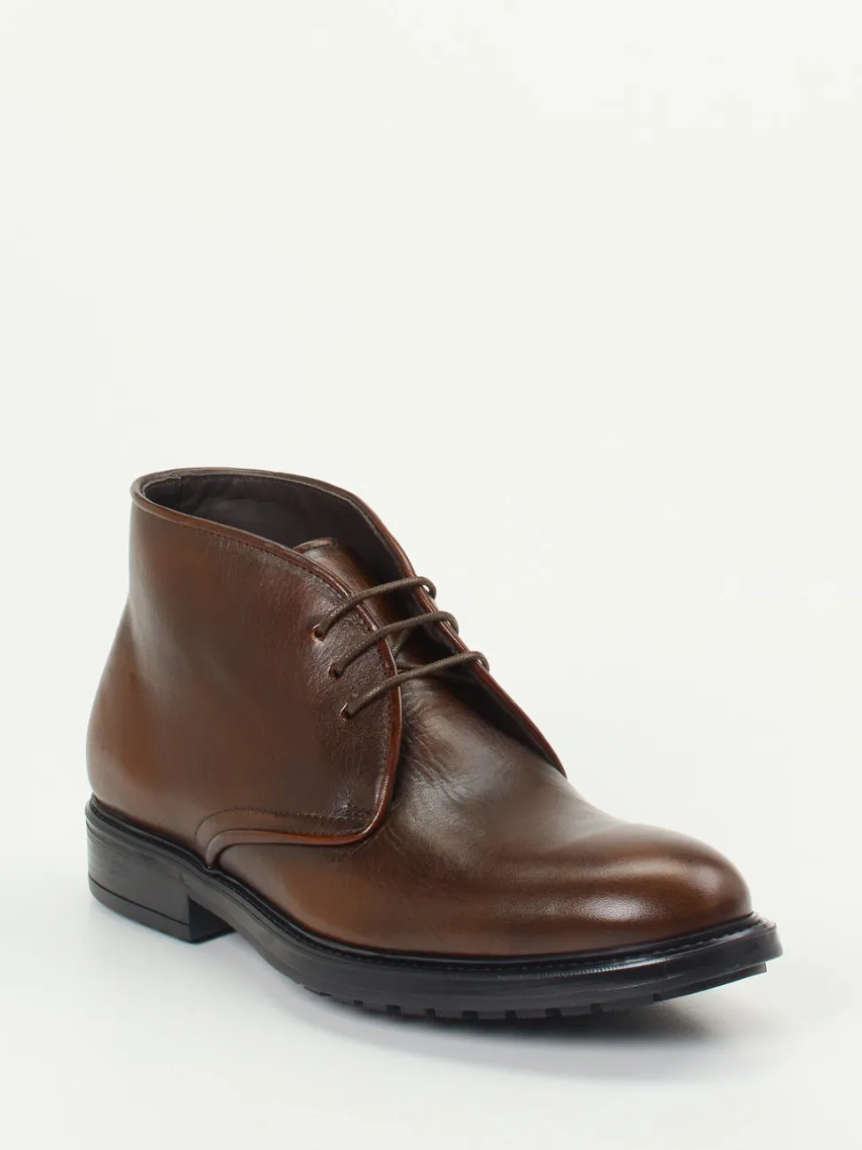 Ralph Harrison – Desert Boots aus Kalbleder Dunkelbraun