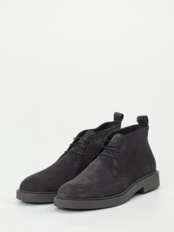 Ralph Harrison – Desert Boots aus Veloursleder grau