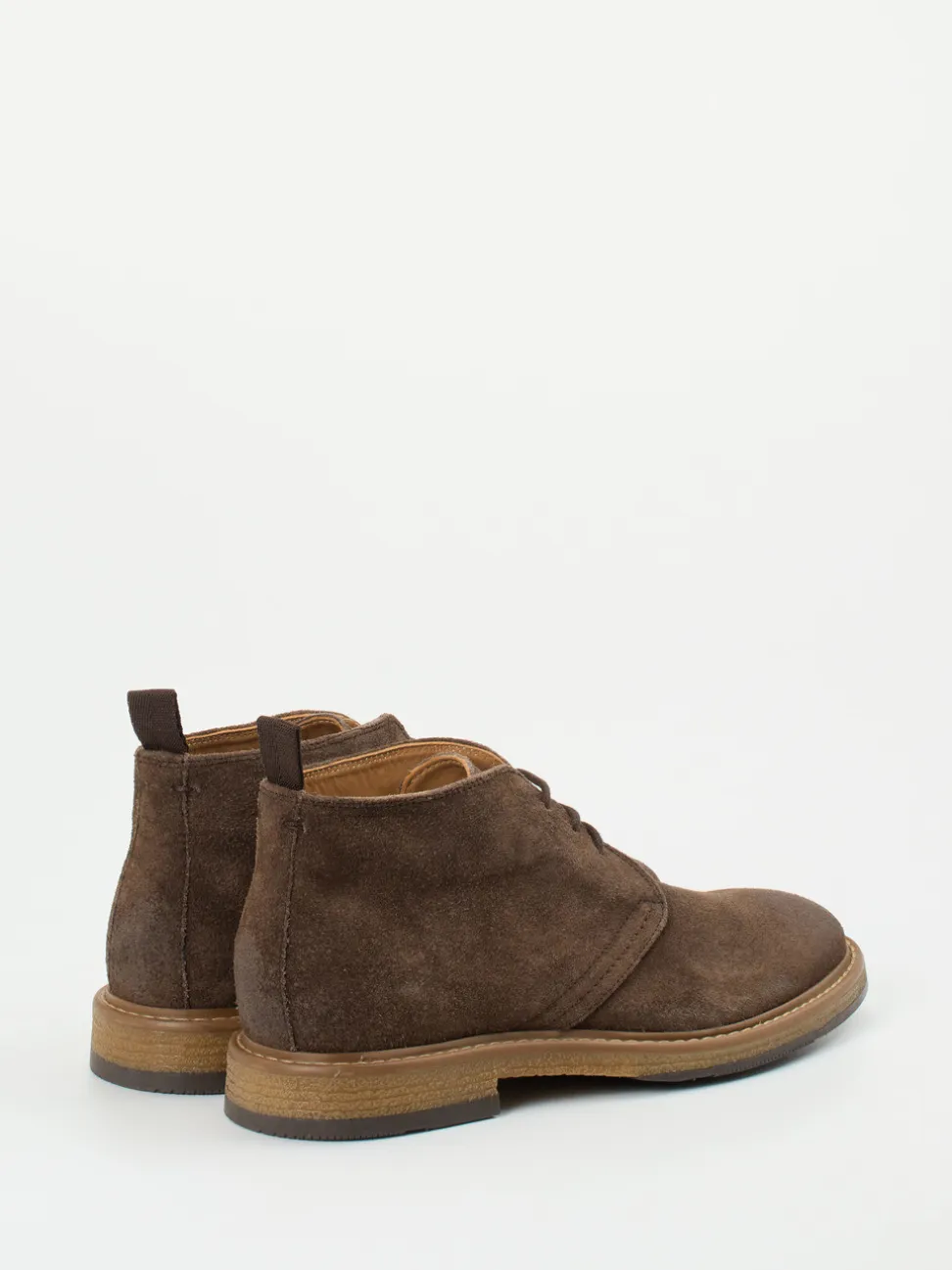 Ralph Harrison – Desert Boots aus Veloursleder braun
