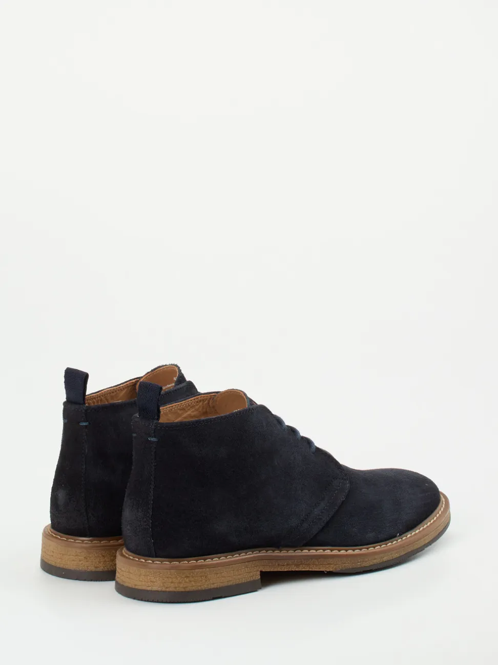 Ralph Harrison – Desert Boots aus Veloursleder Dunkelblau