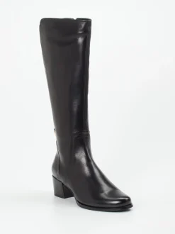 Ralph Harrison – Kniehohe Stiefel aus Lammleder Schwarz