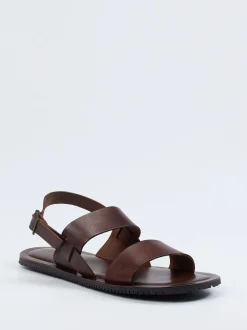 Ralph Harrison – Ledersandalen aus Kalbleder braun