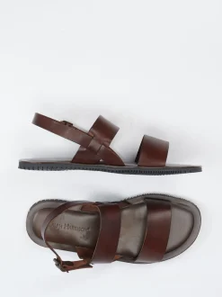 Ralph Harrison – Ledersandalen aus Kalbleder braun