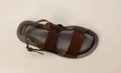 Ralph Harrison – Ledersandalen aus Kalbleder braun