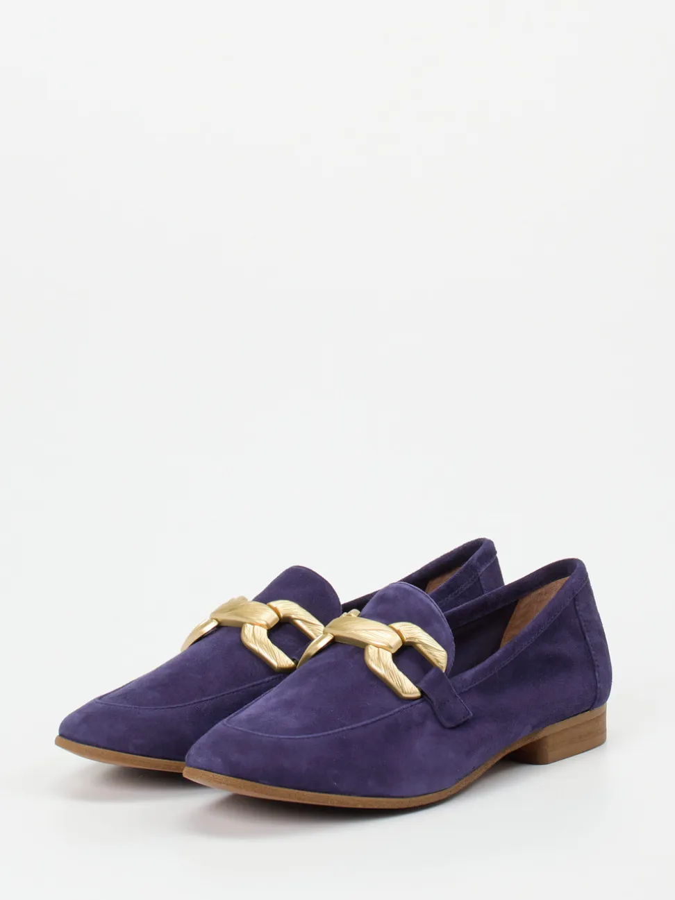 Ralph Harrison – Loafer aus Nubukleder in Violett