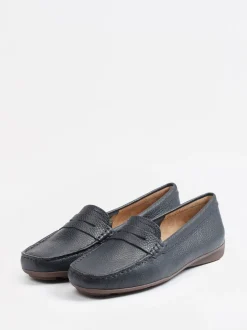 Ralph Harrison – Loafer aus Kalbleder Dunkelblau
