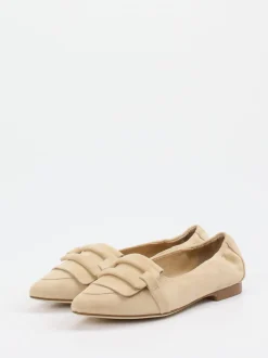 Ralph Harrison – Loafer aus Nubukleder in Beige