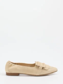 Ralph Harrison – Loafer aus Nubukleder in Beige