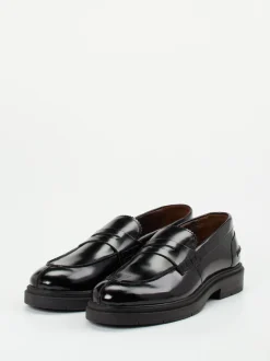 Ralph Harrison – Loafer aus Hochglanzleder schwarz