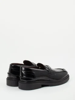 Ralph Harrison – Loafer aus Hochglanzleder schwarz