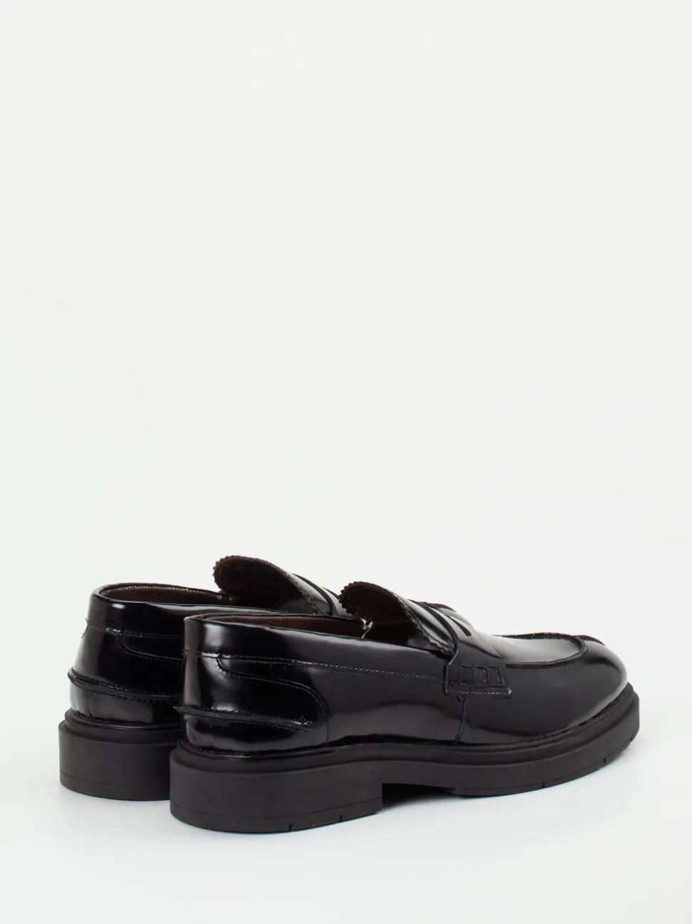 Ralph Harrison – Loafer aus Hochglanzleder schwarz