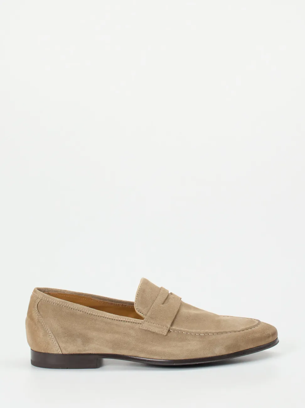 Ralph Harrison – Loafer aus Veloursleder beigebraun