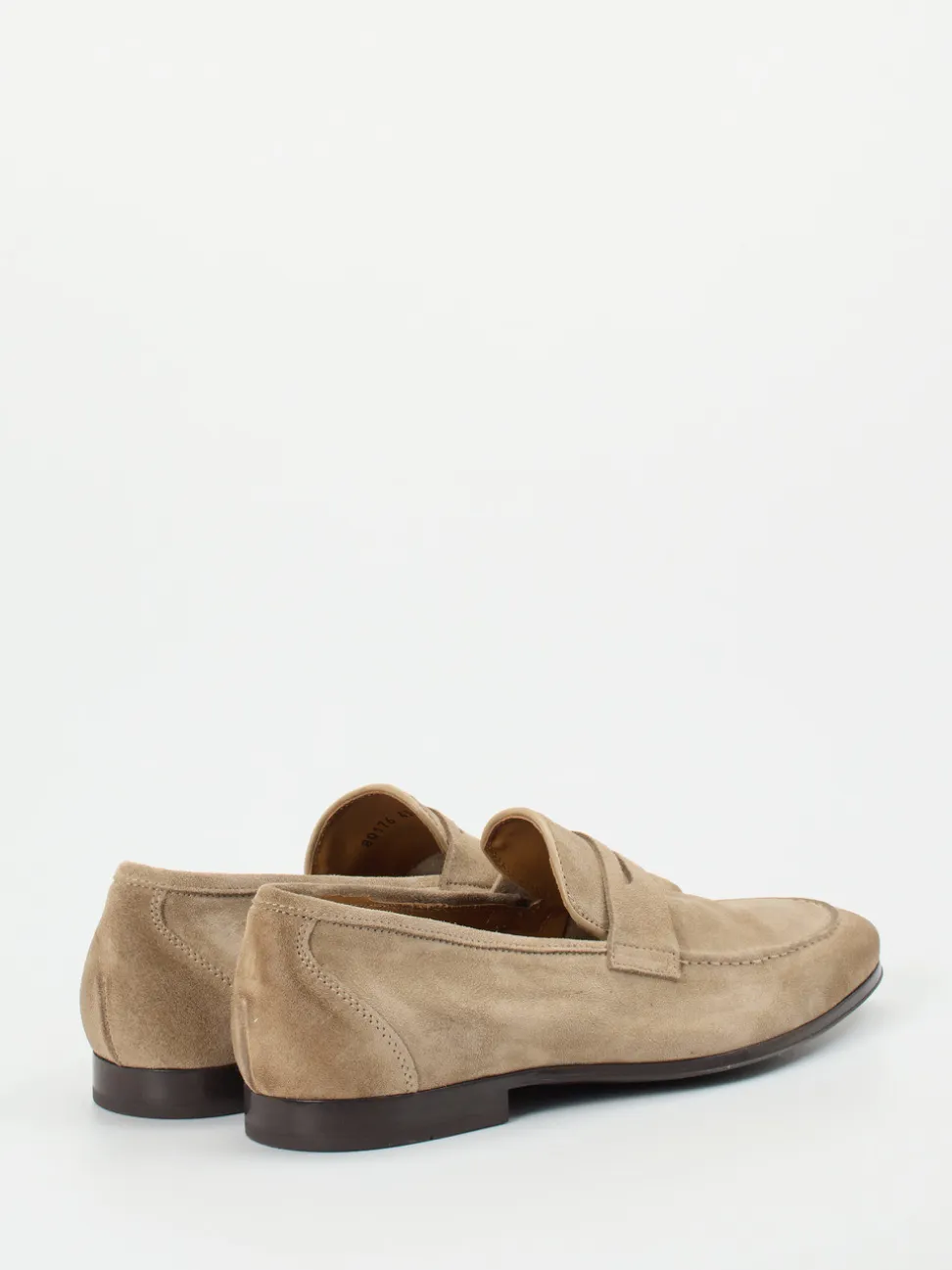Ralph Harrison – Loafer aus Veloursleder beigebraun