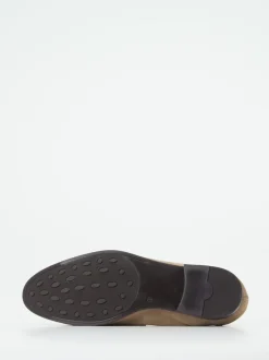 Ralph Harrison – Loafer aus Veloursleder beigebraun
