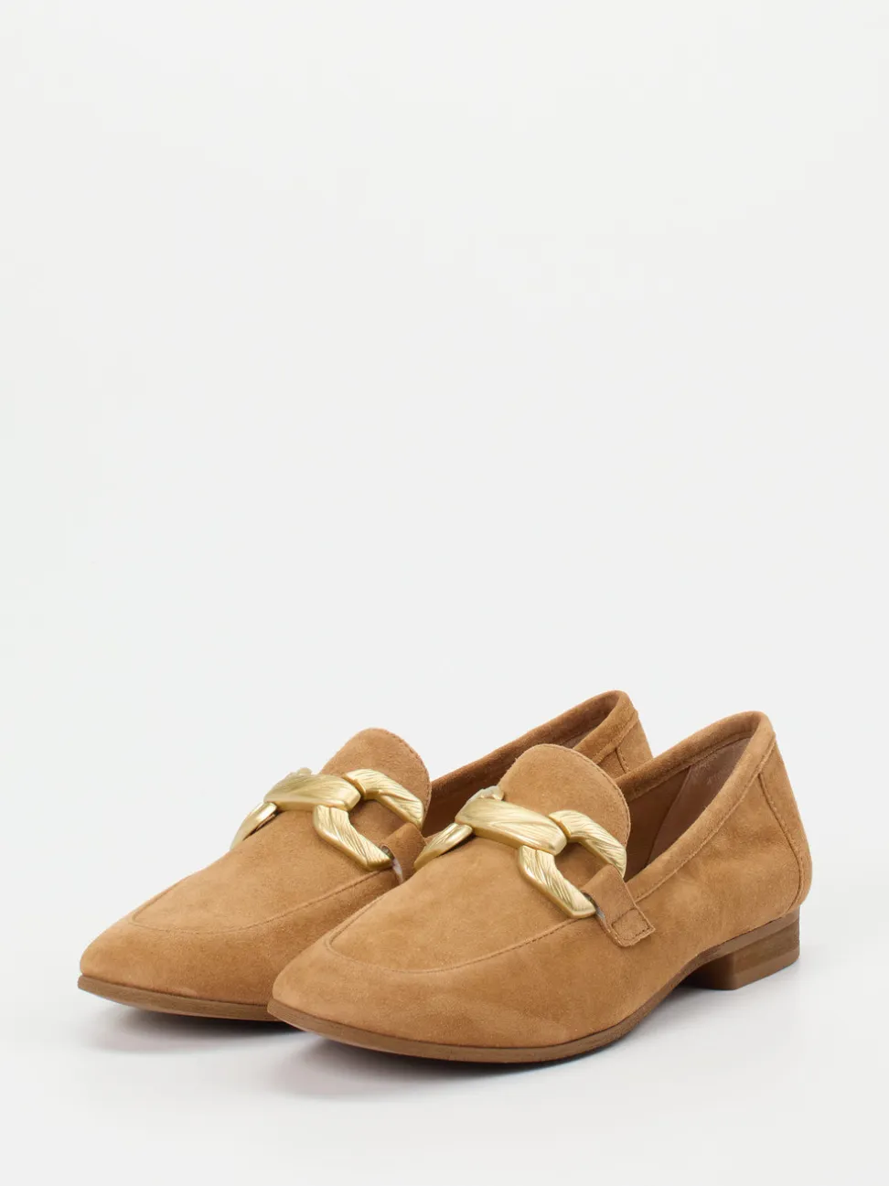 Ralph Harrison – Loafer aus Nubukleder in Cognac