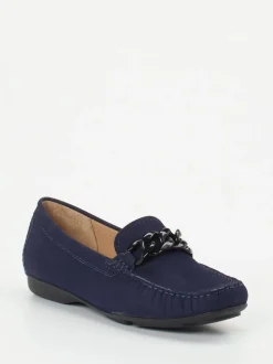 Ralph Harrison – Loafer aus Nubukleder in Tintenblau