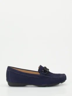 Ralph Harrison – Loafer aus Nubukleder in Tintenblau