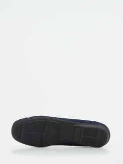 Ralph Harrison – Loafer aus Nubukleder in Tintenblau