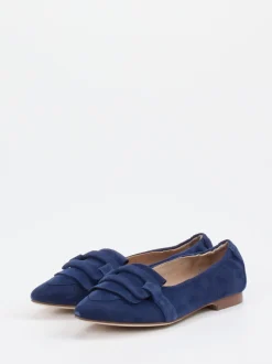 Ralph Harrison – Loafer aus Nubukleder in Marineblau