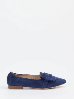 Ralph Harrison – Loafer aus Nubukleder in Marineblau