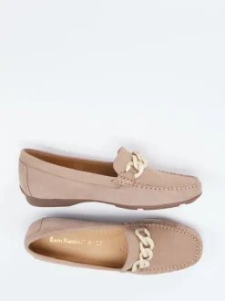 Ralph Harrison – Loafer aus Nubukleder in Beige