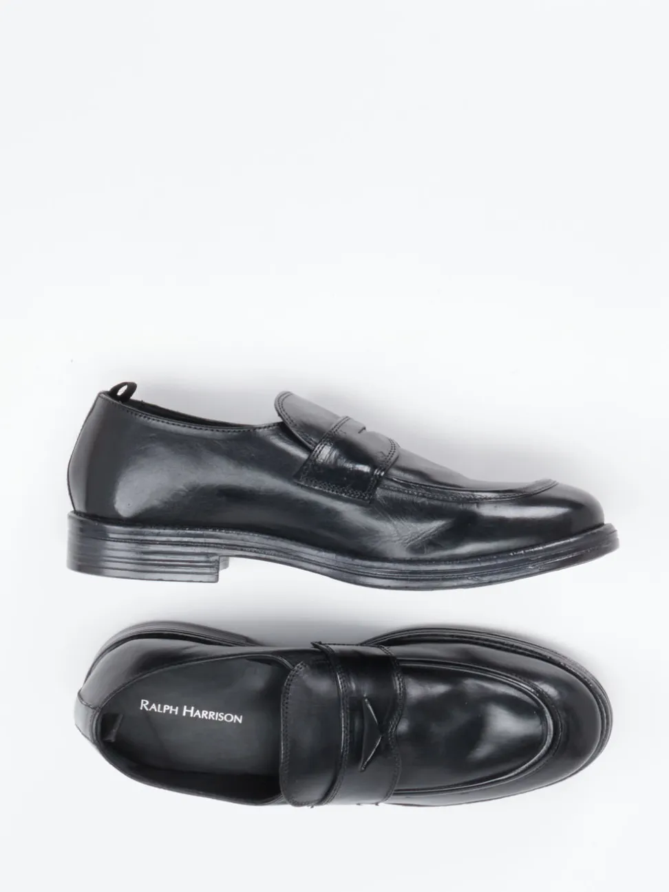 Ralph Harrison – Loafer aus Kalbleder in Schwarz