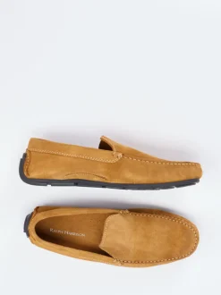 Ralph Harrison – Mokassin aus Veloursleder cognac