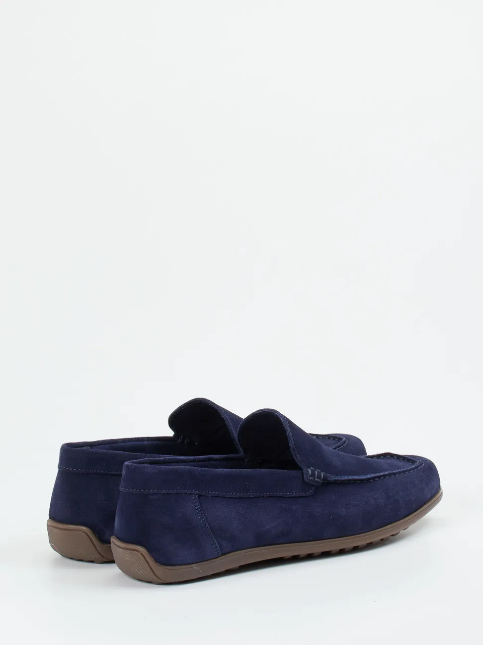 Ralph Harrison – Mokassin aus Veloursleder marineblau