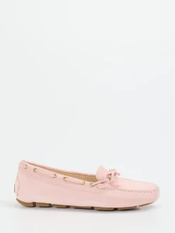 Ralph Harrison – Mokassins aus Veloursleder in Rosa