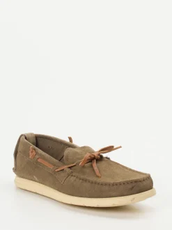 Ralph Harrison – Mokassins aus Veloursleder sandbraun