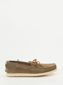 Ralph Harrison – Mokassins aus Veloursleder sandbraun