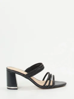 Ralph Harrison – Mules aus Metallicleder Schwarz
