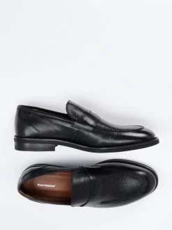 Ralph Harrison – Penny Loafer aus Kalbleder schwarz