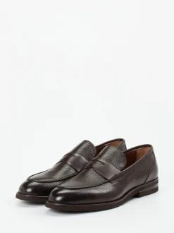 Ralph Harrison – Penny Loafer aus Kalbleder Dunkelbraun