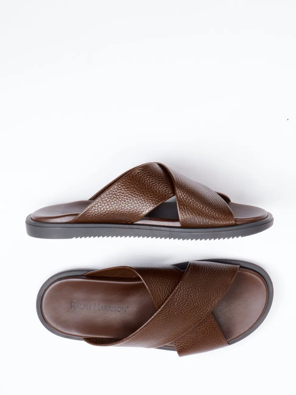 Ralph Harrison – Sandalen aus Kalbleder dunkelbraun