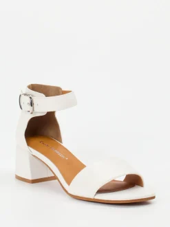 Ralph Harrison – Sandalen aus Kalbleder Offwhite